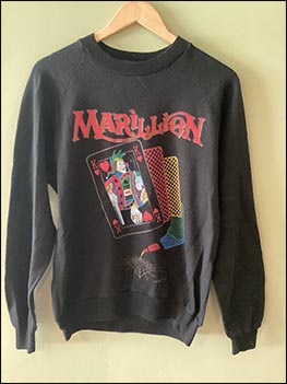 Pullover: Misplaced Childhood UK Tour (front) - January-February 1986